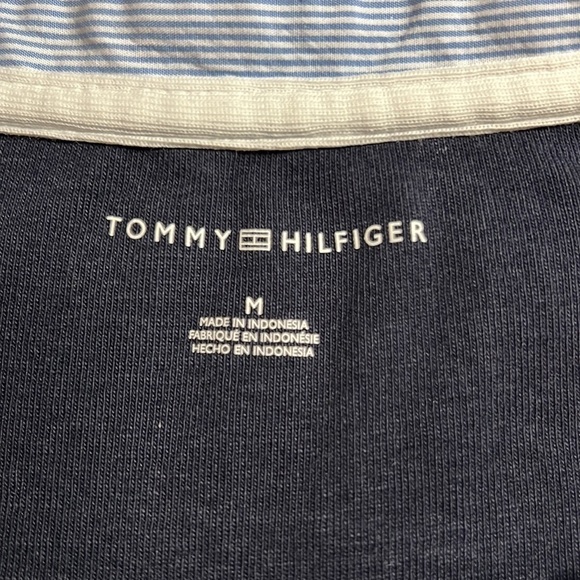TOMMY Hilfiger V-neck Polo Dress Size Medium, T-Shirt Dress Short Sleeve Casual - Picture 5 of 11